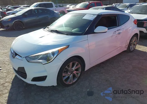 2016 Hyundai Veloster из США, поврежденный, VIN KMHTC6AD5GU256920
